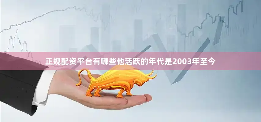正规配资平台有哪些他活跃的年代是2003年至今